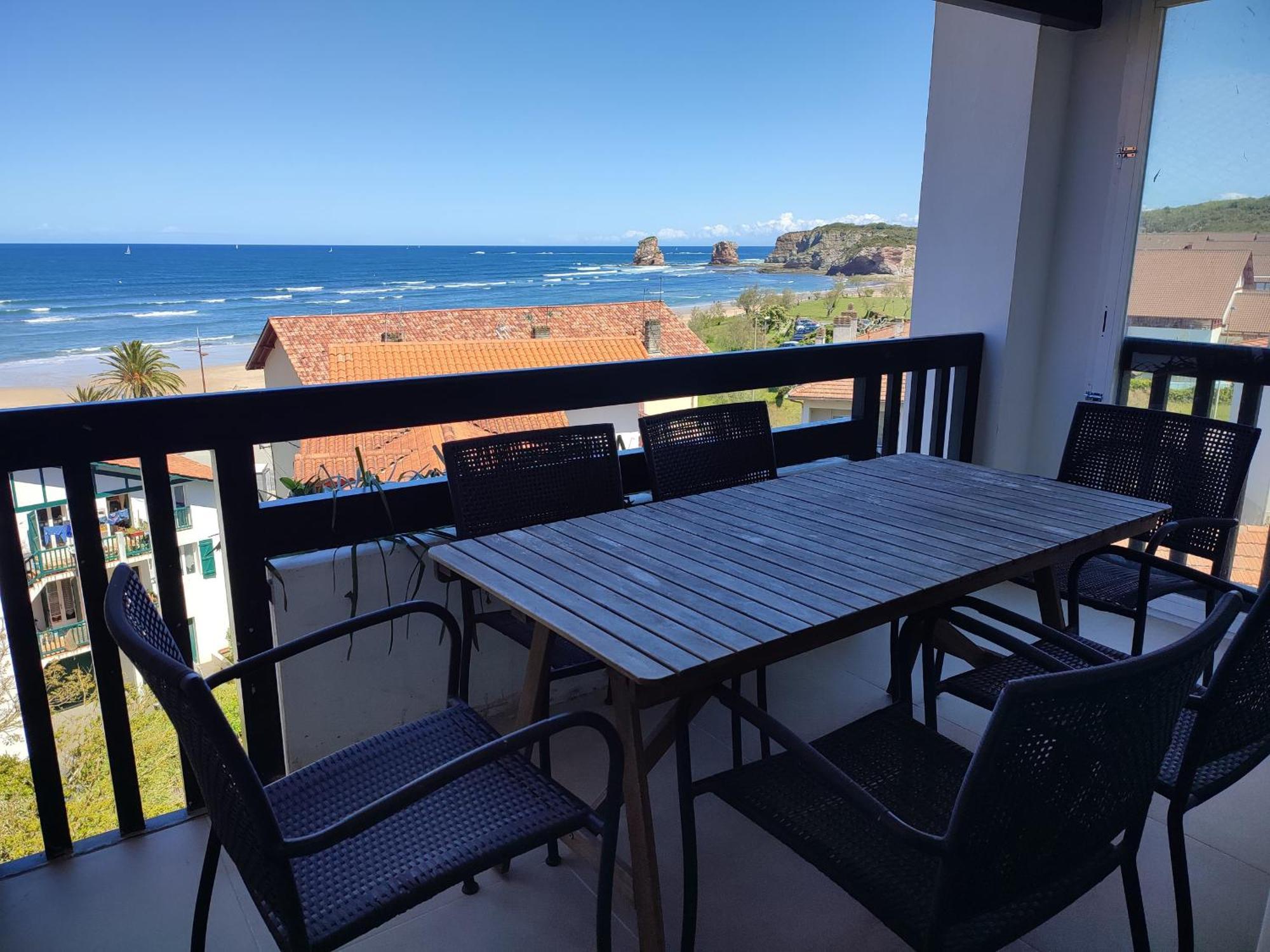 Appartement T4 Hendaye A Deux Pas De La Plage Avec Parking Prive - Fr-1-239-666 ภายนอก รูปภาพ